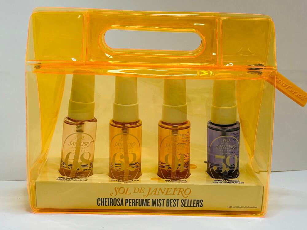 Sol de Janeiro Best-Sellers Body Hair Mist 4pc 30ml Gift Set Scents 68 62 91 59